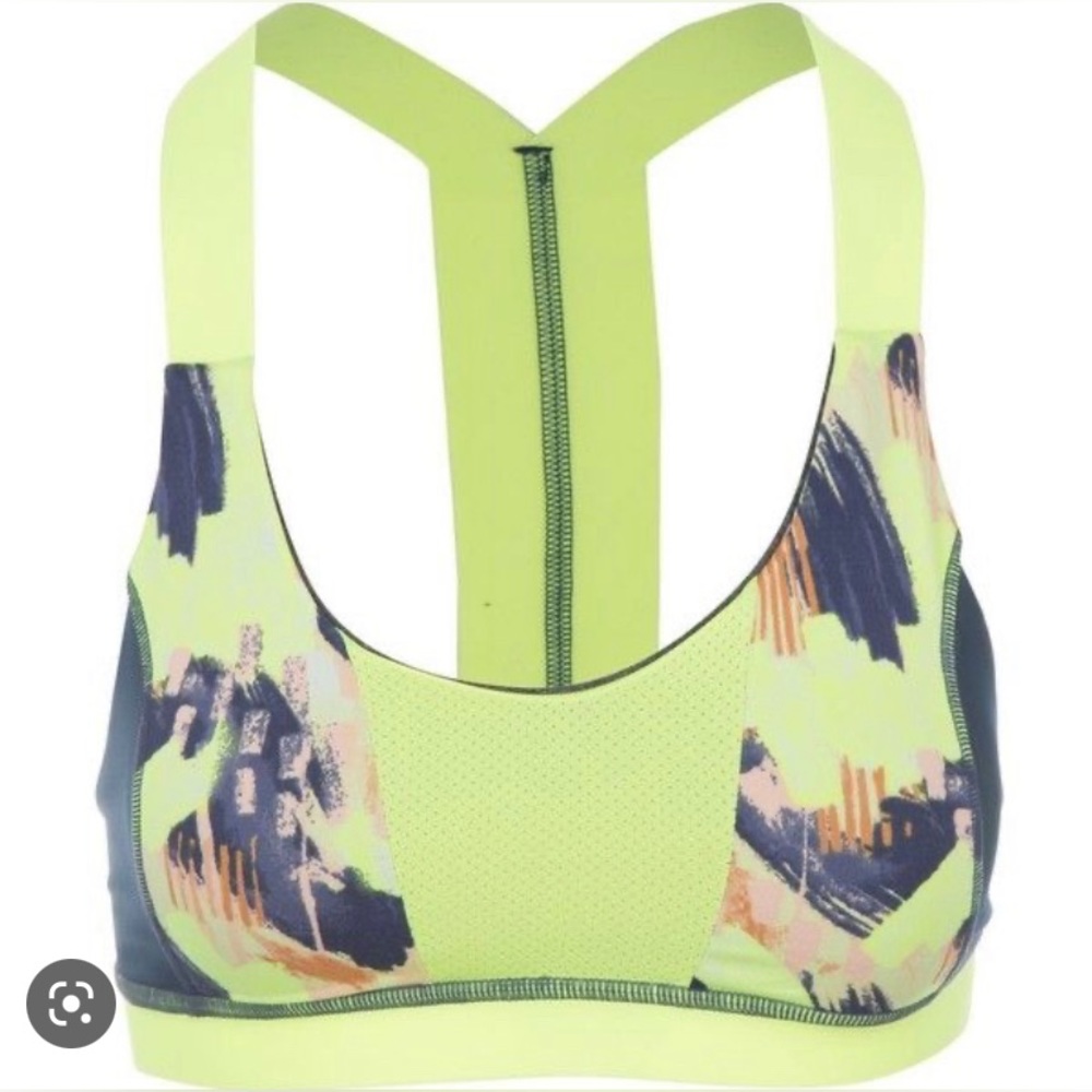 Maaji Neon Net Sports Bra - Size Large